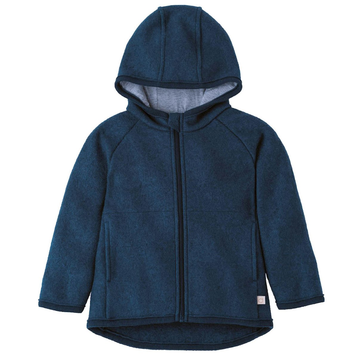 Walkjacke mit Reissverschluss indigoblau 134/140 Walkjacke mit Reissverschluss indigoblau 134/140