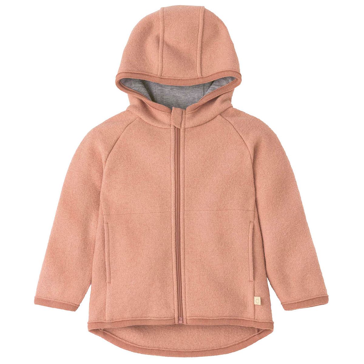 Walkjacke mit Reissverschluss rosa 134/140 Walkjacke mit Reissverschluss rosa 134/140