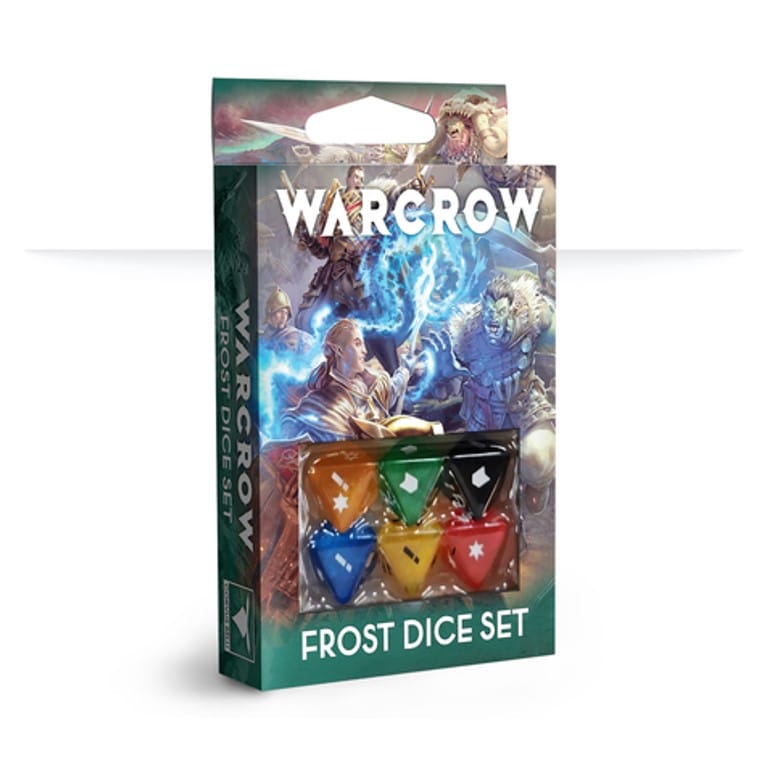 Warcrow Frost Dice Set Corvus Belli Combat Game Würfel