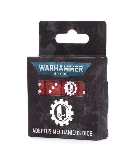 Warhammer 40.000 Adeptus Mechanicus Dice Set 16 Würfel  Games Workshop Würfel W6