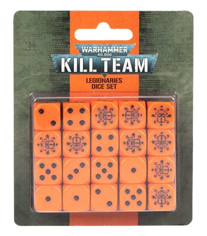Warhammer 40.000 Kill Team Chaos Space Marines Legionaries Dice Set 20 Würfel GW Warhammer 40.000 Kill Team Chaos Space Marines Legionaries Dice Set 20 Würfel GW