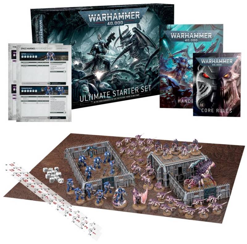 Warhammer 40.000 Ultimate Starter Set 10. Ed. (Englisch) Games Workshop 40k Box