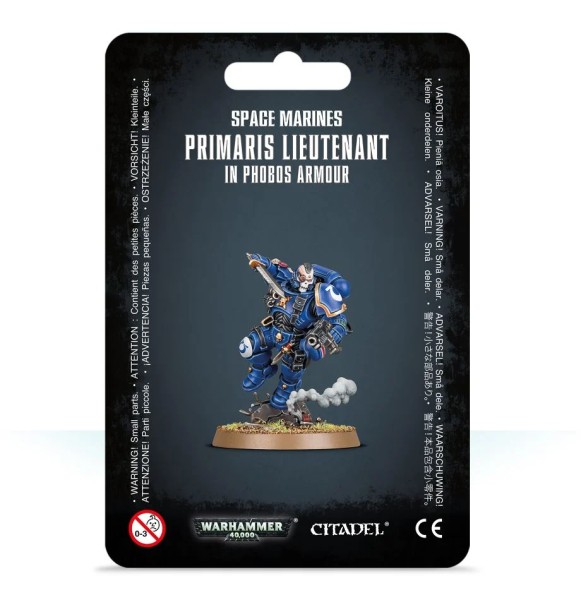 Warhammer 40K: Space Marines - Primaris Lietenant - In Reiver Armour