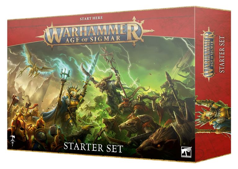 Warhammer Age of Sigmar Starter Set (Englisch) Games Workshop Stormcast Skaven