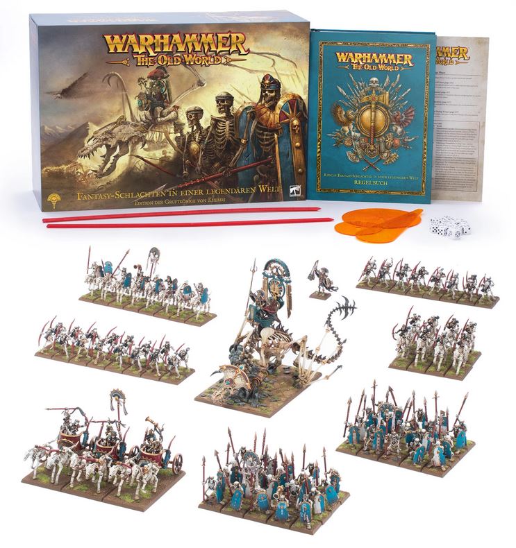 Warhammer The Old World Tomb Kings of Khemri Starter Set DE GW Classic Fantasy