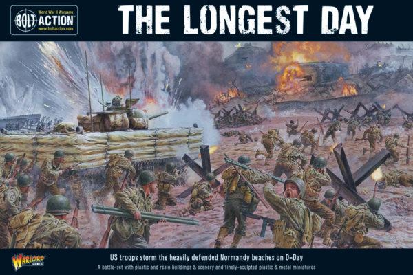 Warlord Games Bolt Action The Longest Day D-Day Battle Set 28mm Normandy GER USA