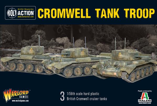 Warlord Games British Cromwell Tank Troop 28mm Großbritiannien WWII Briten Tanks