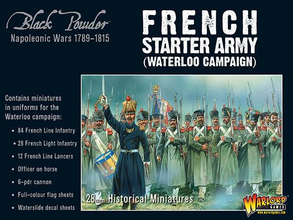 Warlord Games Napoleonic French Starter Army Waterloo Campaign Frankreich AIW