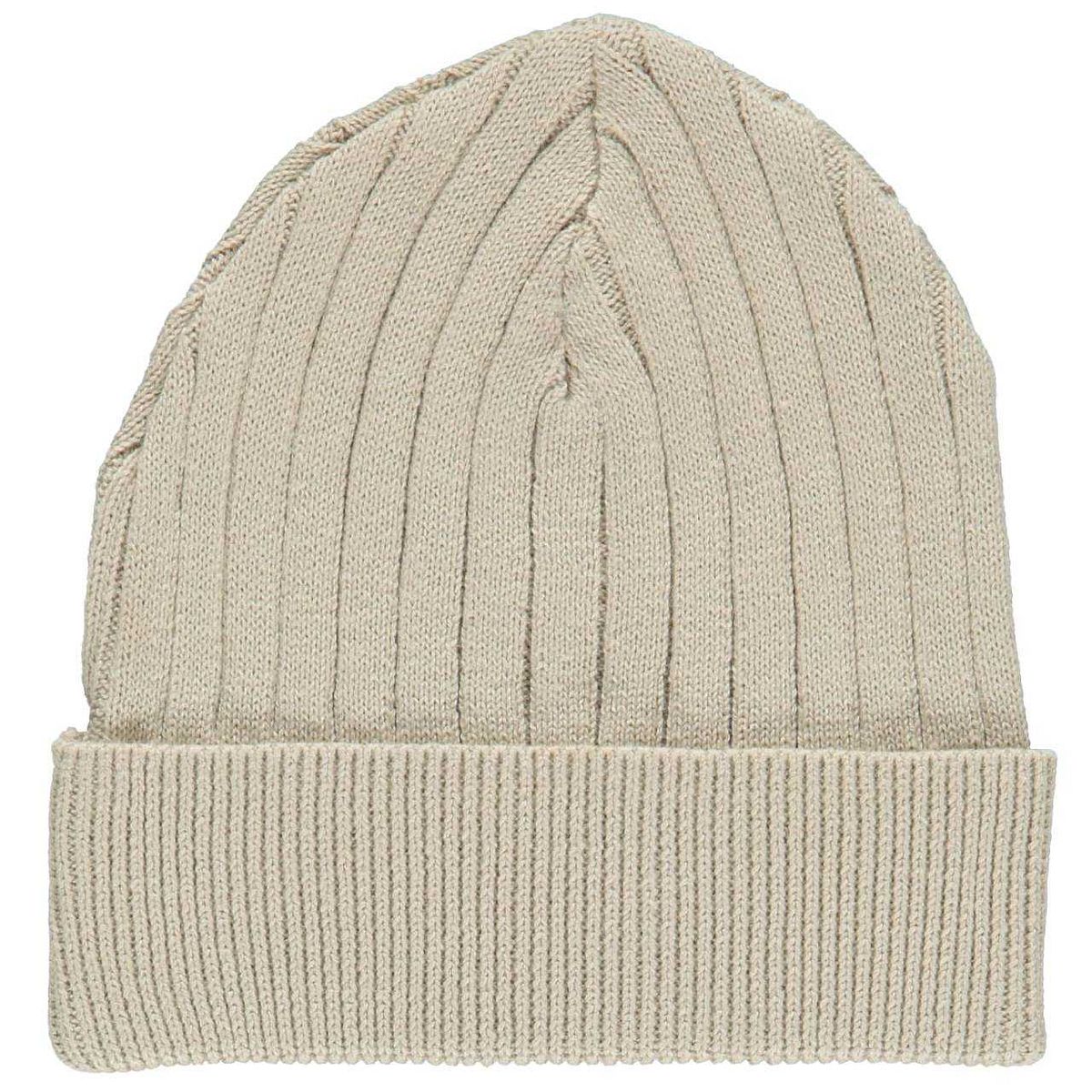 Warme Strick Beanie beige 56/62 Warme Strick Beanie beige 56/62