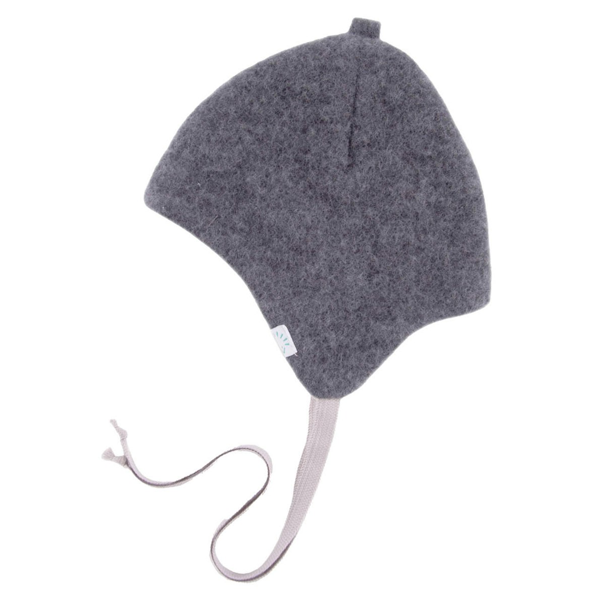 Warme Wollfleece Bindemütze ANTHRAZIT 51/53 Warme Wollfleece Bindemütze ANTHRAZIT 51/53