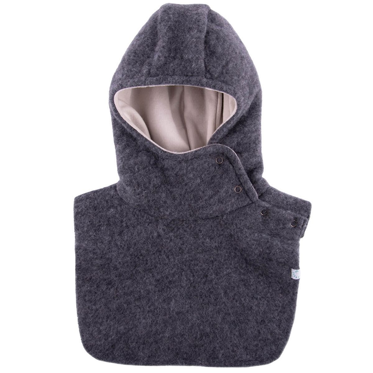 Warme Wollfleece Schlupfhaube anthrazit 43/45 Warme Wollfleece Schlupfhaube anthrazit 43/45