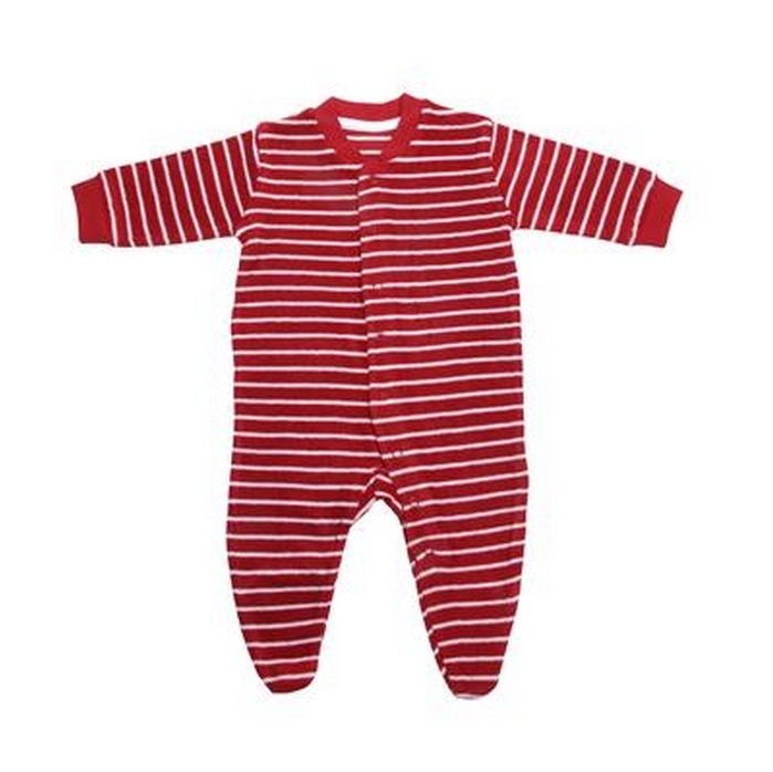 Warmer Strampler aus Frottee mit Füßen - unisex 74 Warmer Strampler aus Frottee mit Füßen - unisex 74