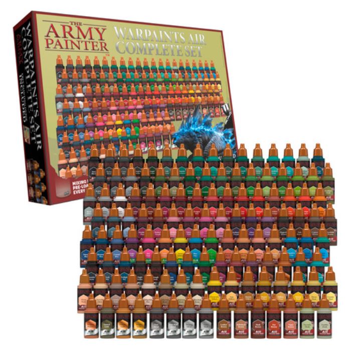 Warpaints Air Complete Set Army Painter Airbrush Farben AW8003 Ready Paints