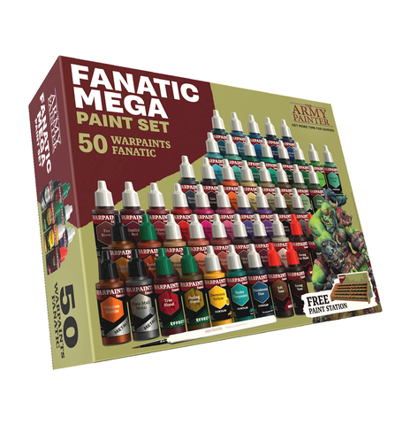 Warpaints Fanatic Mega Paint Set Army Painter Farben WP8067