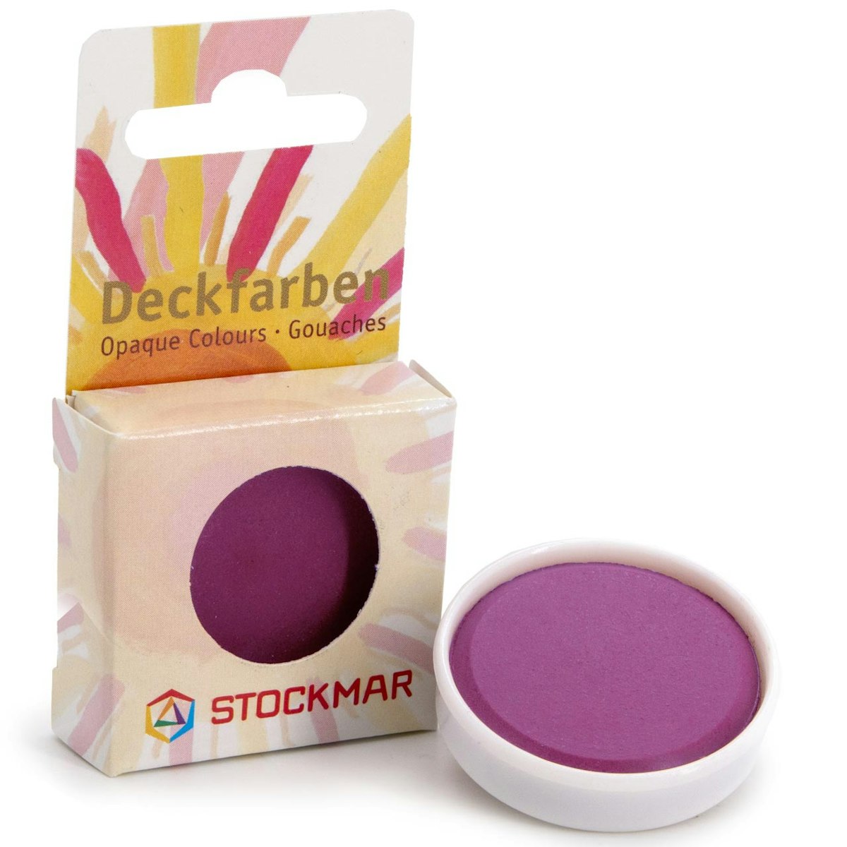 Wasserfarbe Farbnapf Rotviolett Wasserfarbe Farbnapf Rotviolett