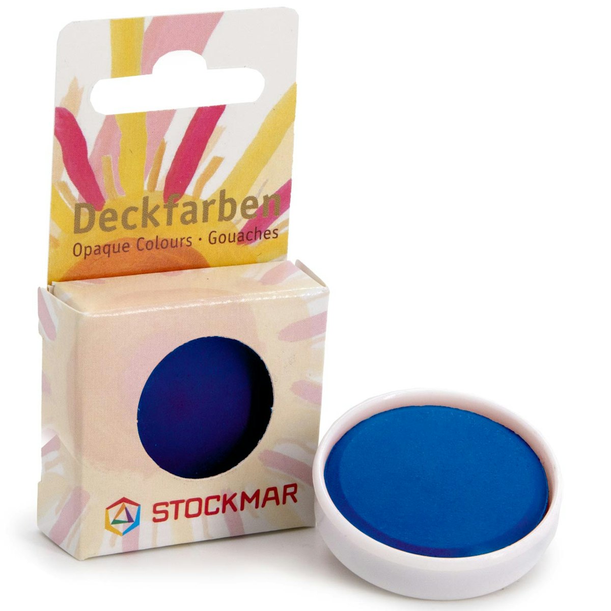 Wasserfarbe Farbnapf Ultramarineblau Wasserfarbe Farbnapf Ultramarineblau