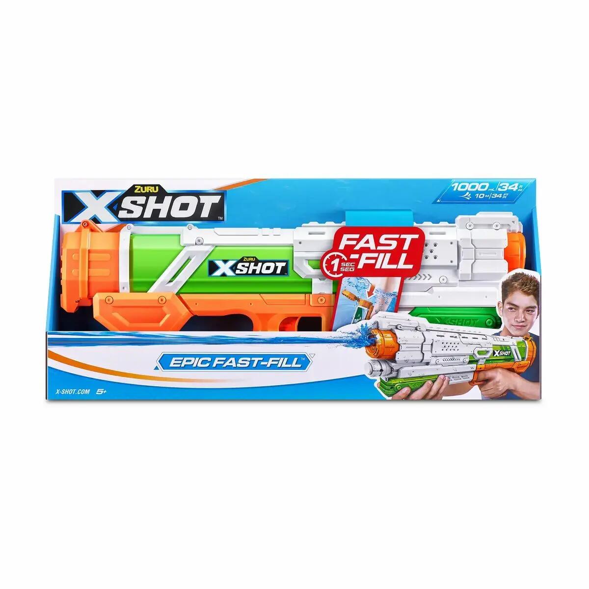 Wasserpistole XSHOT Epic Fast-Fill 7x60x27cm Wasserpistole XSHOT Epic Fast-Fill 7x60x27cm