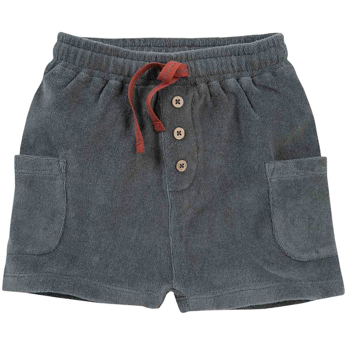 Weiche Frottee Shorts schiefergrau 74/80 Weiche Frottee Shorts schiefergrau 74/80