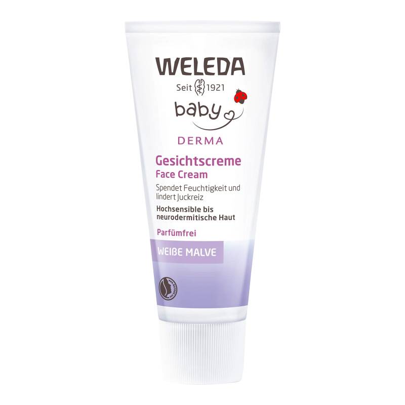 Weleda Baby Derma Weiße Malve Gesichtscreme 50 ml von Weleda