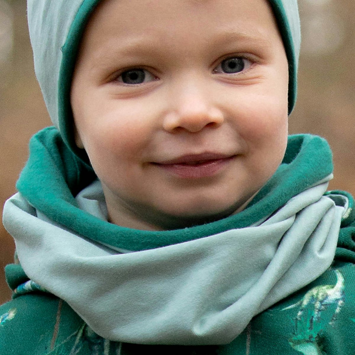 Wende Schlauchschal Grüntöne Wende Schlauchschal Grüntöne