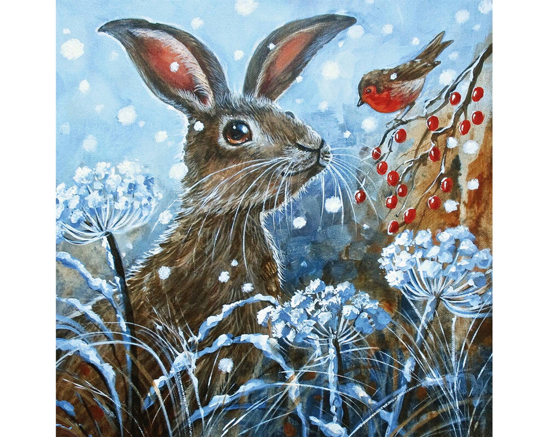 Wentworth Puzzles - Holzpuzzle / Frost Furry Hare Wentworth Puzzles - Holzpuzzle / Frost Furry Hare