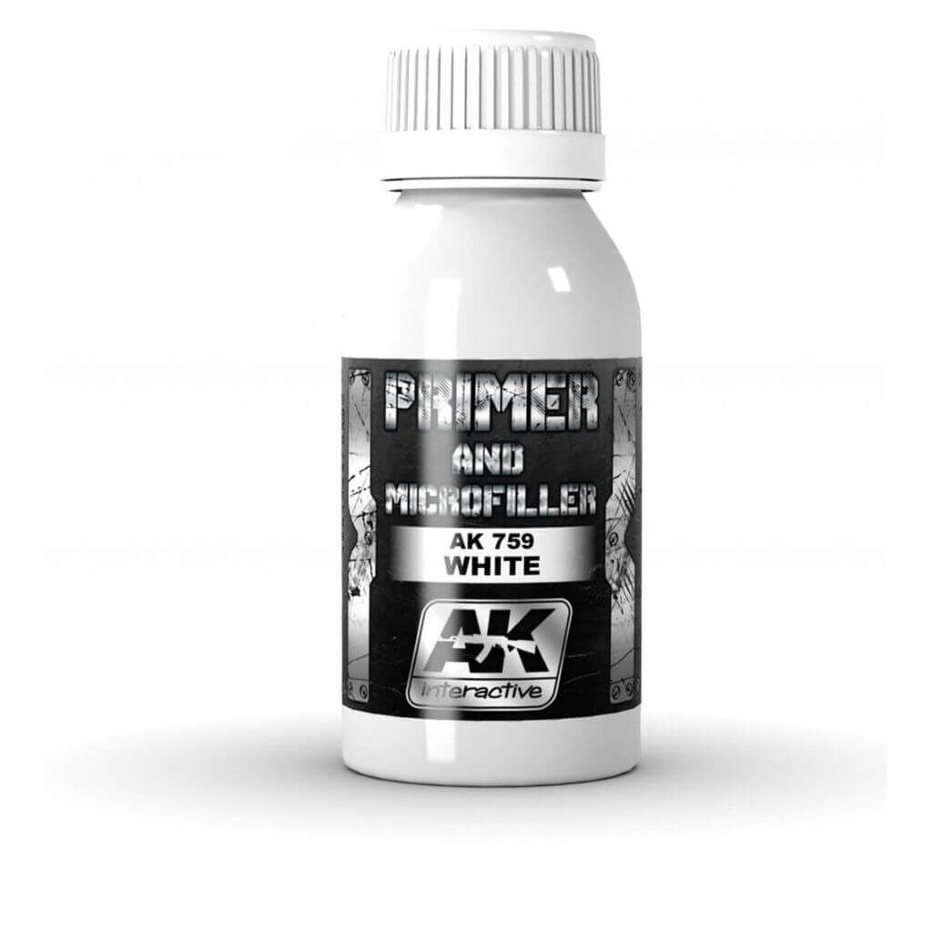 White Primer and Microfiller 100 ml White Primer and Microfiller 100 ml