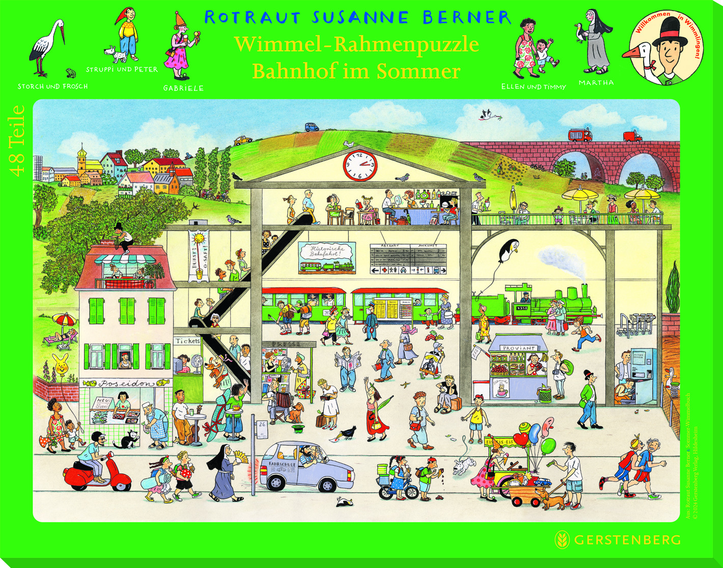 Wimmlingen - Bahnhof im Sommer Wimmlingen - Bahnhof im Sommer