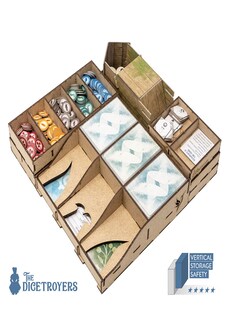 Wingspan (Base Game Or With European exp) + optional dice tower Organizer Insert