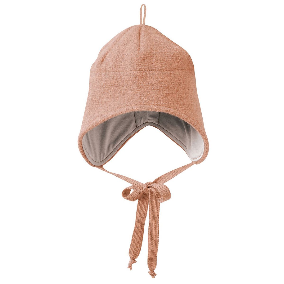 Wintermütze Wolle rosa Ohrenschutz 47/49 Wintermütze Wolle rosa Ohrenschutz 47/49