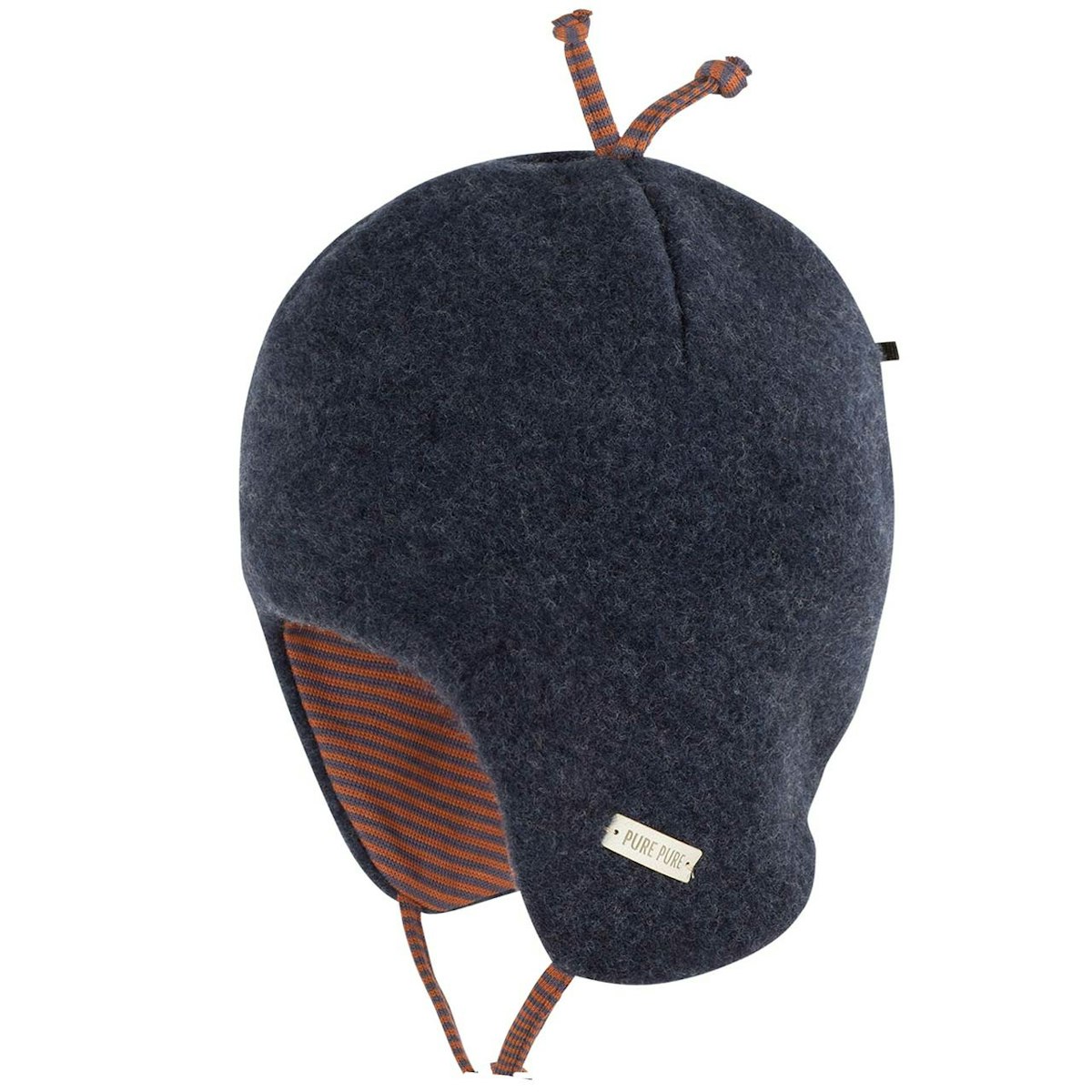 Wintermütze zum Binden marine 43/45 Wintermütze zum Binden marine 43/45