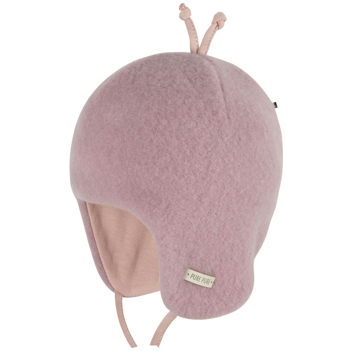 Wintermütze zum Binden mauve 35/37 Wintermütze zum Binden mauve 35/37