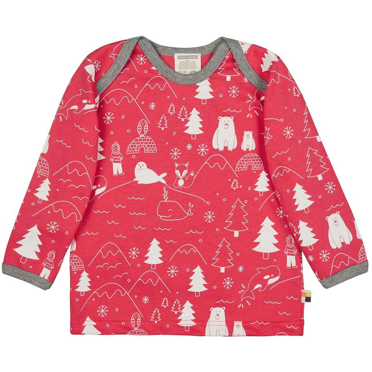 Winterwald Shirt langarm in melone 62/68 Winterwald Shirt langarm in melone 62/68