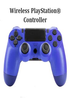 Wireless PS4 Controller for PlayStation Pro Slim and Standard - Blue