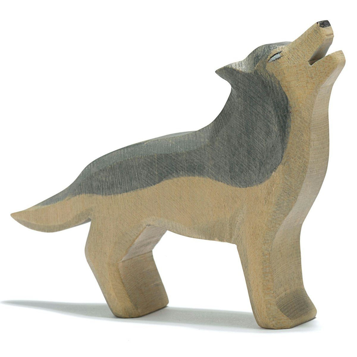 Wolf heulend Holzfigur 8 cm Wolf heulend Holzfigur 8 cm