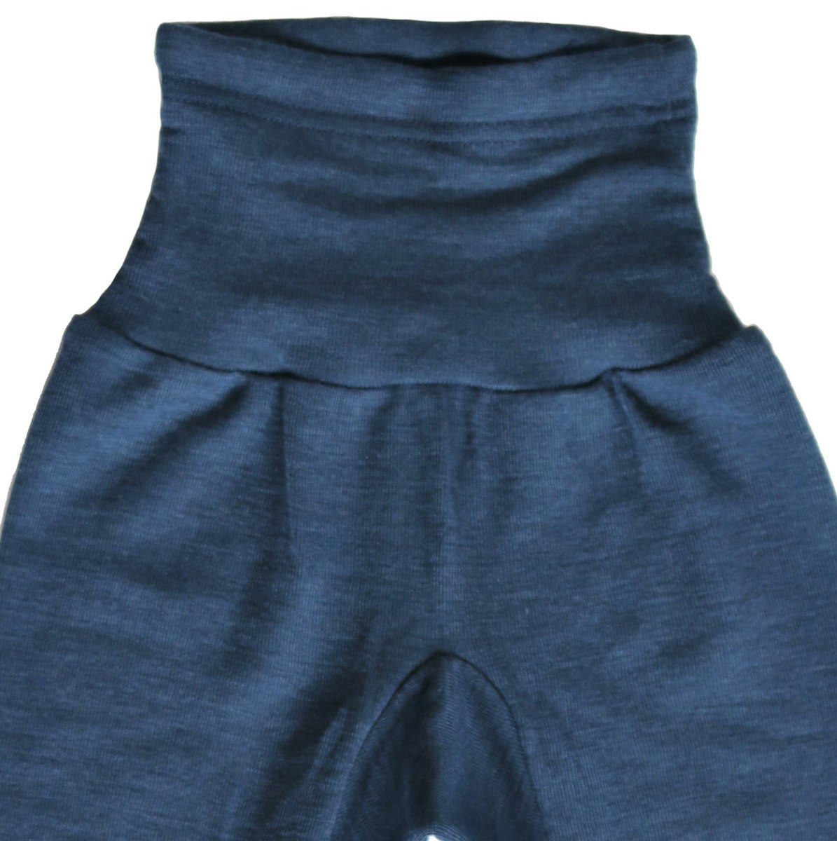 Wolle Seide Hose Bündchen marine 98/104 Wolle Seide Hose Bündchen marine 98/104