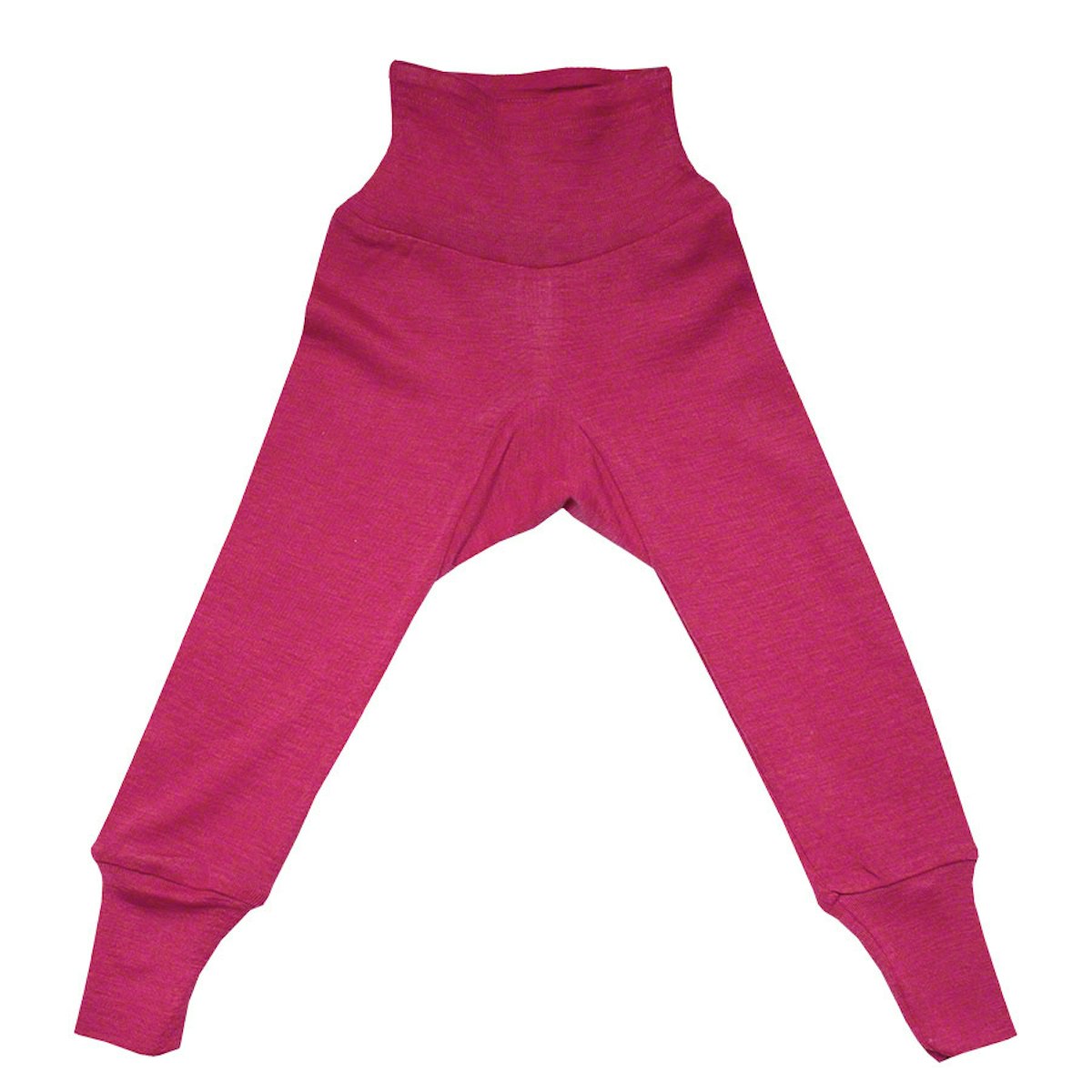 Wolle Seide Hose Bündchen pink 74/80 Wolle Seide Hose Bündchen pink 74/80