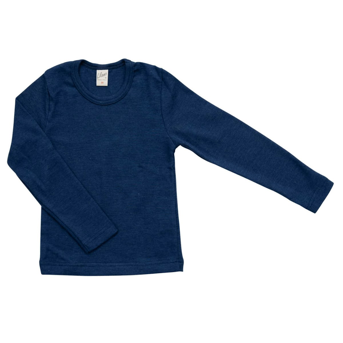 Wolle Seide Shirt atmungsaktiv marine 140 Wolle Seide Shirt atmungsaktiv marine 140