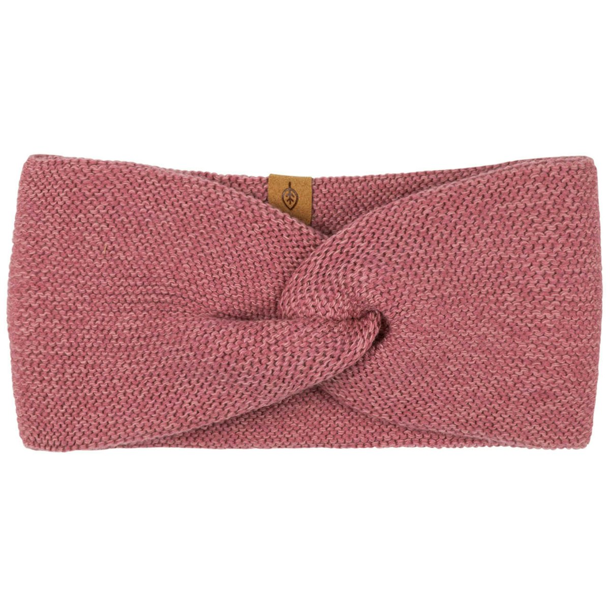 Wolle Seide Stirnband rauchpink 51/53 Wolle Seide Stirnband rauchpink 51/53