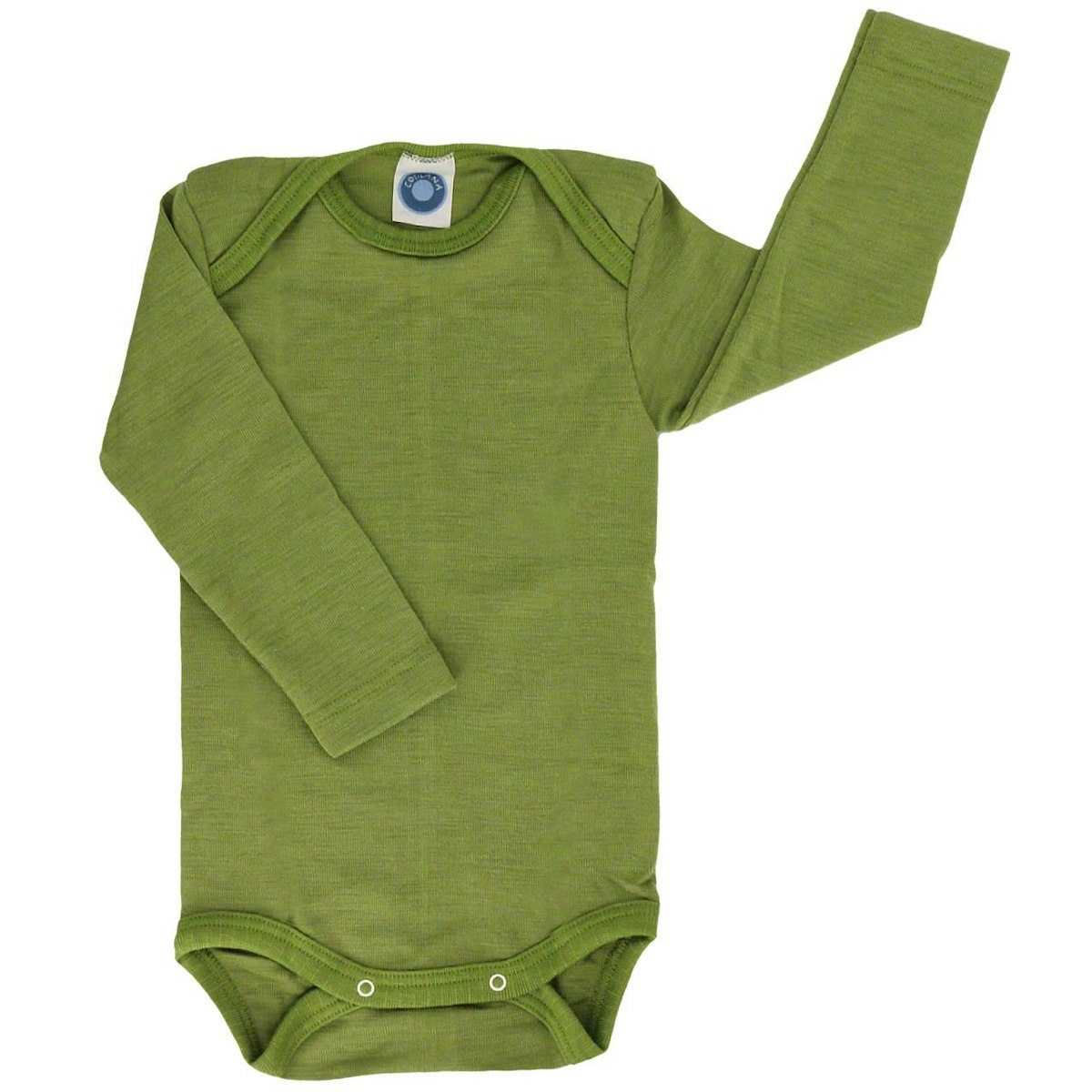 Wolle Seide atmungsaktiver Body Wolle Seide grün 74/80 Wolle Seide atmungsaktiver Body Wolle Seide grün 74/80