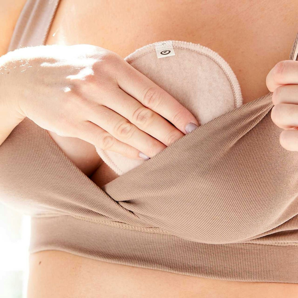 Wolle Stilleinlagen rose M Wolle Stilleinlagen rose M