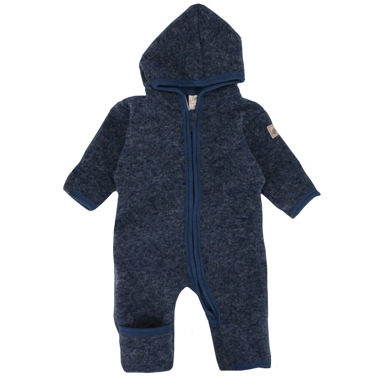 Wollfilz Overall innen Baumwolle marine 86 Wollfilz Overall innen Baumwolle marine 86