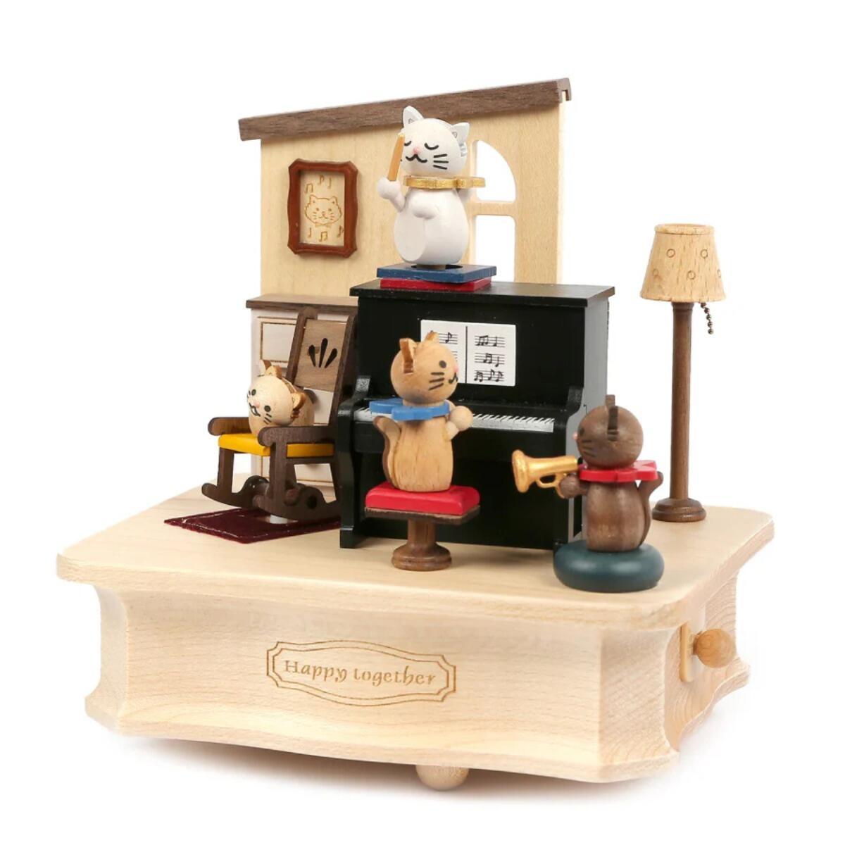Wooderful Life - Music Box Cats play Piano Wooderful Life - Music Box Cats play Piano