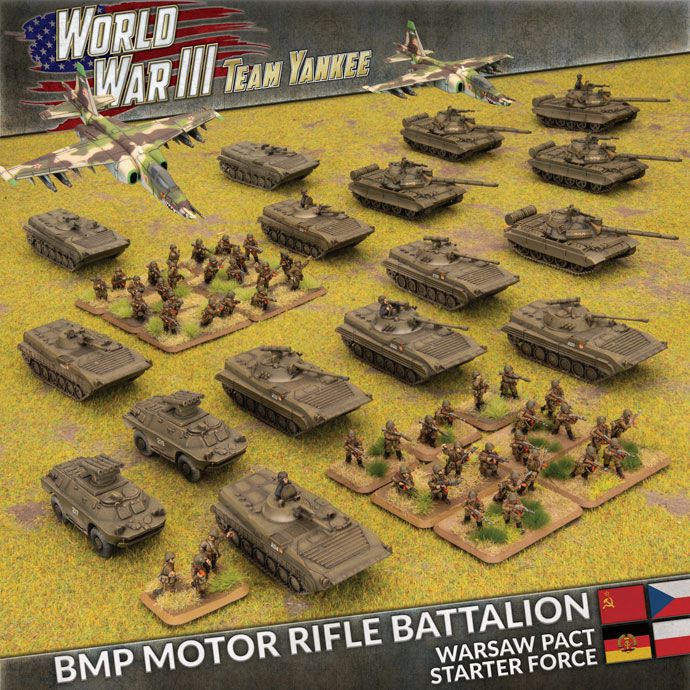 World War III BMP Motor Rifle Battalion Starter Force Warsaw Pact WW3 Team Yanke