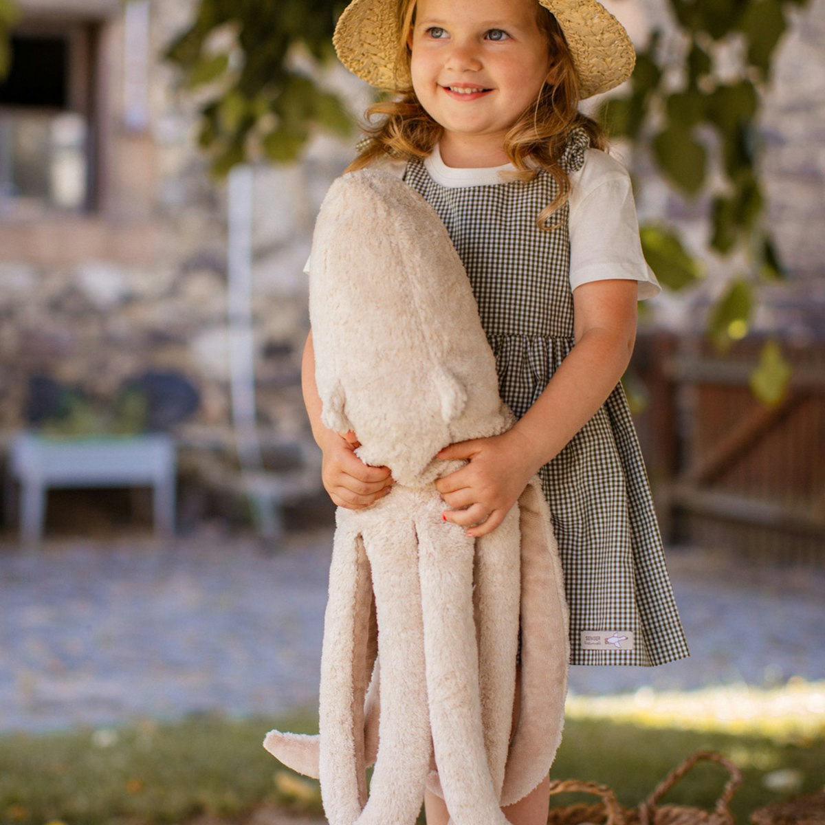 XL Kuscheltier & Wärmekissen Oktopus Dinkelspelz 55 cm XL Kuscheltier & Wärmekissen Oktopus Dinkelspelz 55 cm