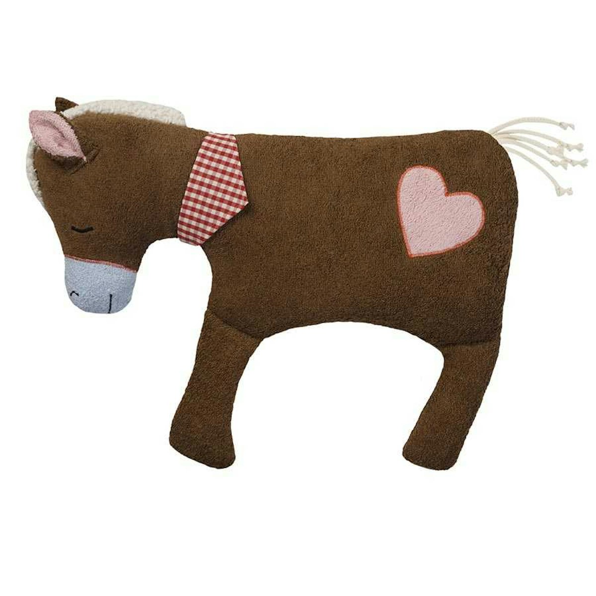 XL Pferd Kuschelkissen Schurwolle XL Pferd Kuschelkissen Schurwolle