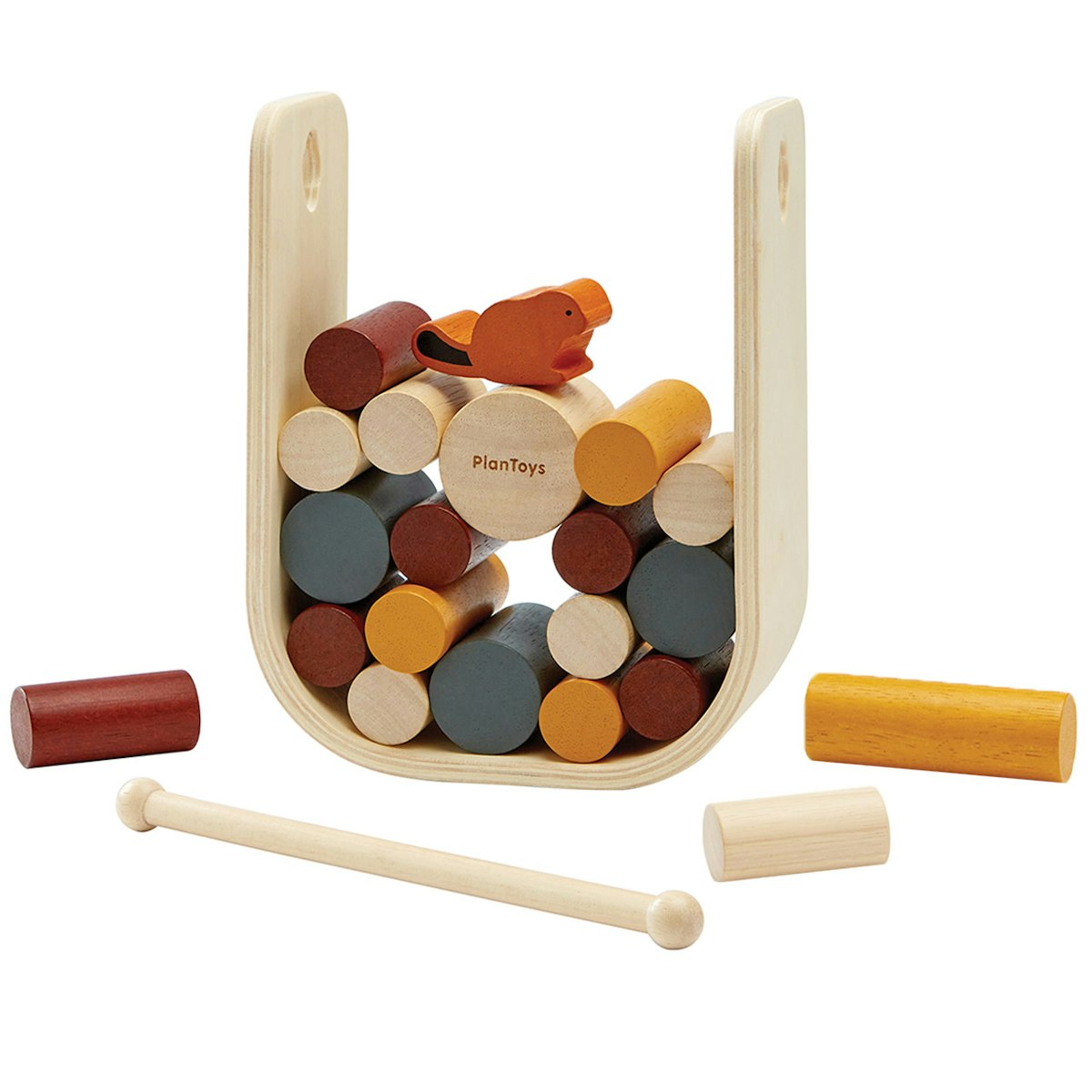 XXL Stämme ziehen Geschicklichkeitsspiel Steckspiel XXL Stämme ziehen Geschicklichkeitsspiel Steckspiel