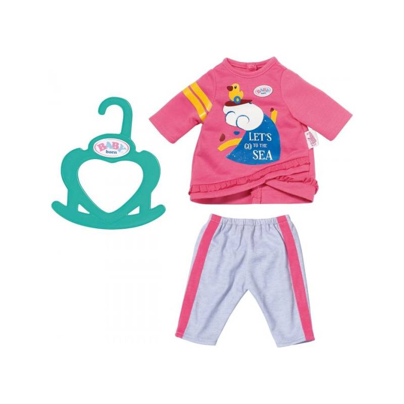 Zapf - BABY born Little Freizeit Outfit pink 36cm