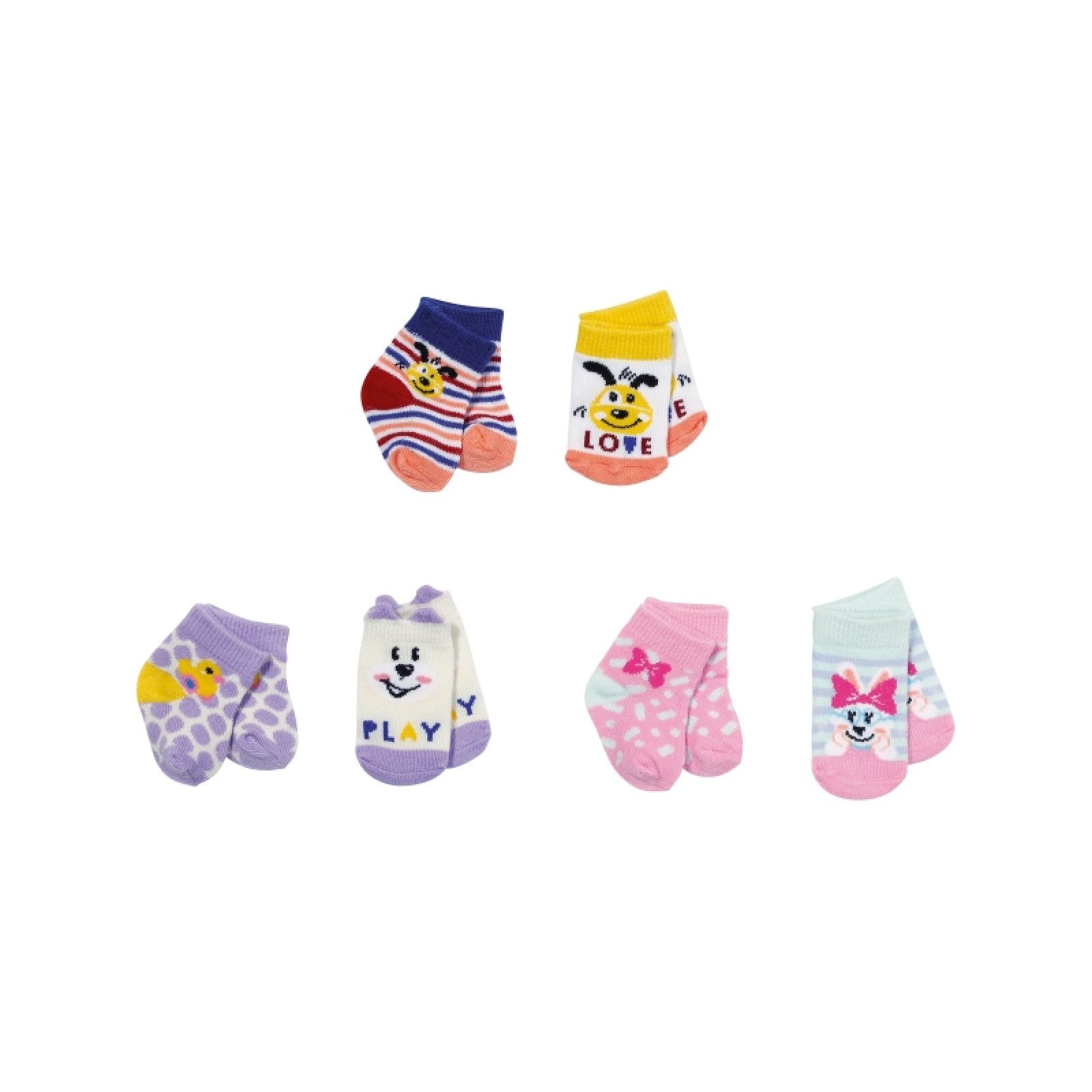 Zapf - BABY born Trend Socken (2er Pack) 43cm