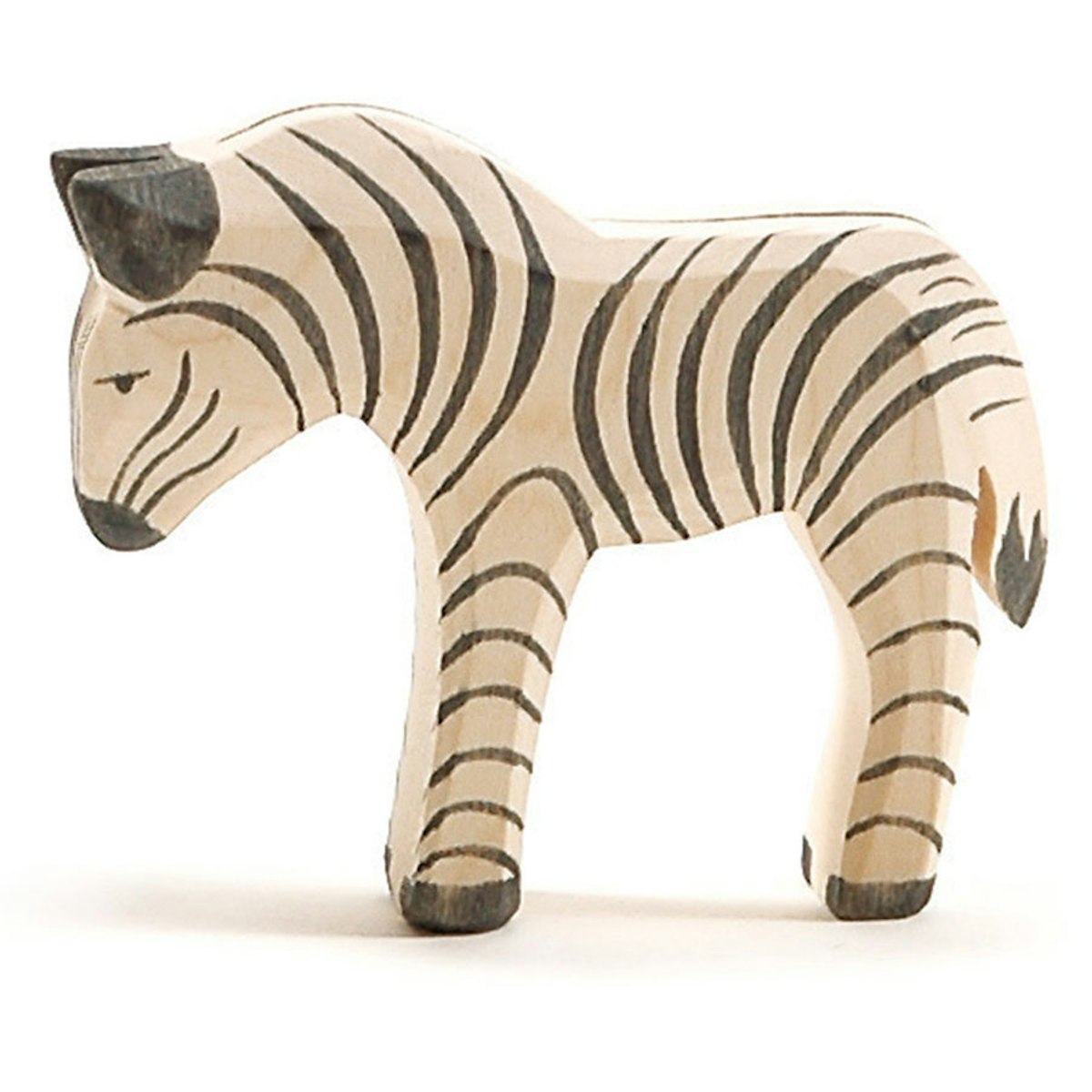 Zebra Fohlen Holzfigur 8 cm hoch Zebra Fohlen Holzfigur 8 cm hoch