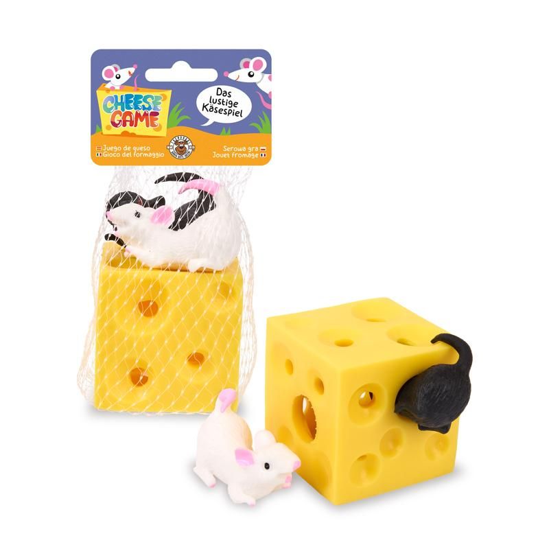 Zieh- & Steckspiel CHEESE GAME Anti-Stress 4,5x4,5x4,5cm Spielzeug + Gadgets Zieh- & Steckspiel CHEESE GAME Anti-Stress 4,5x4,5x4,5cm Spielzeug + Gadgets